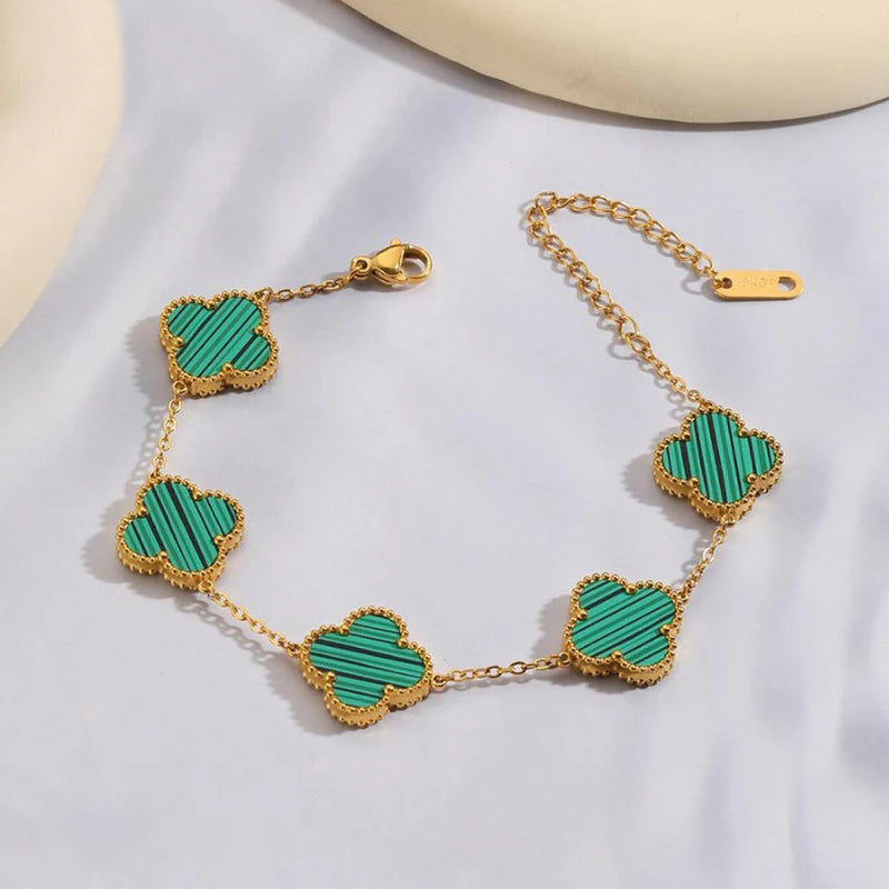 Green Clover Bracelet