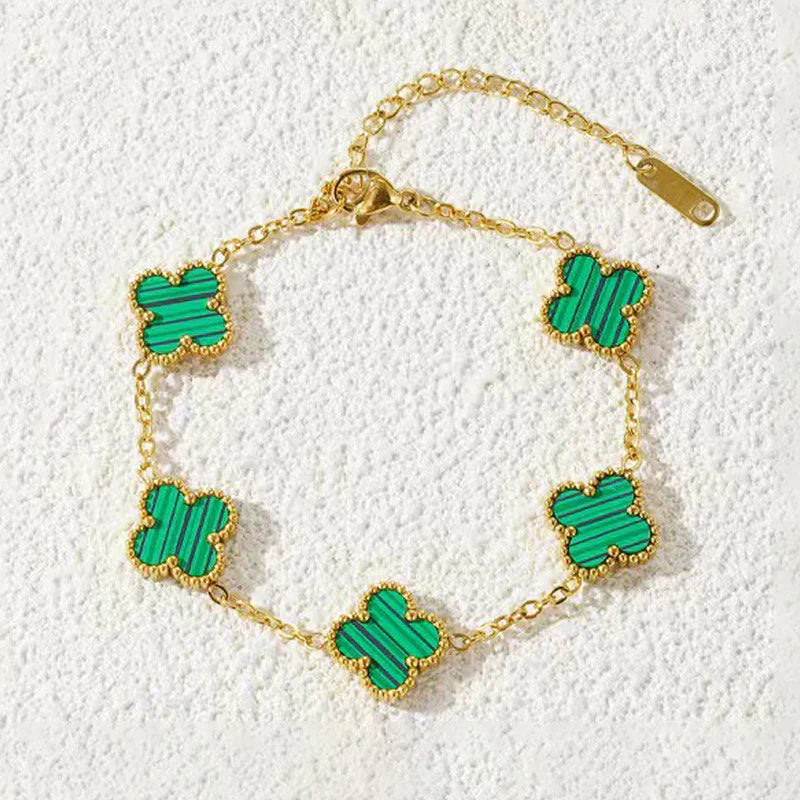 Green Clover Bracelet