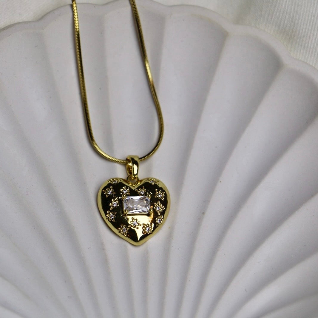 White Stone Heart