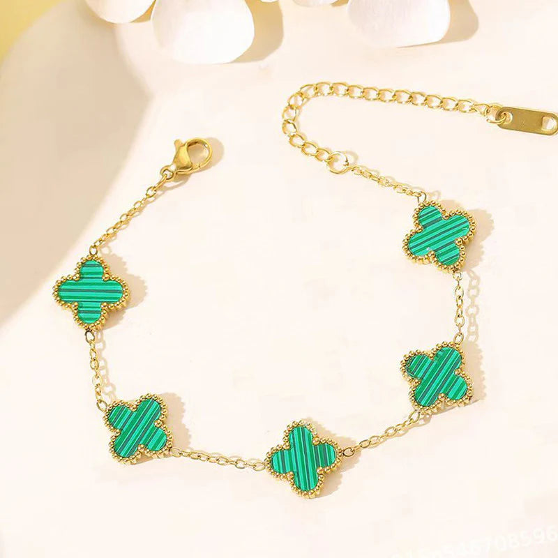 Green Clover Bracelet