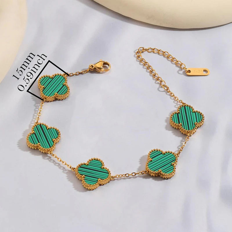 Green Clover Bracelet
