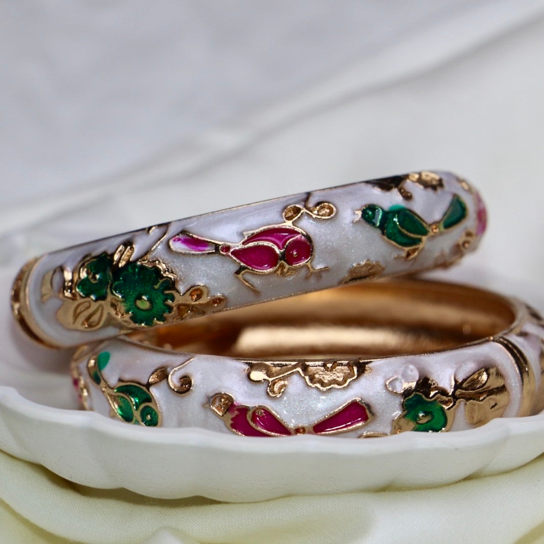 White Bangles