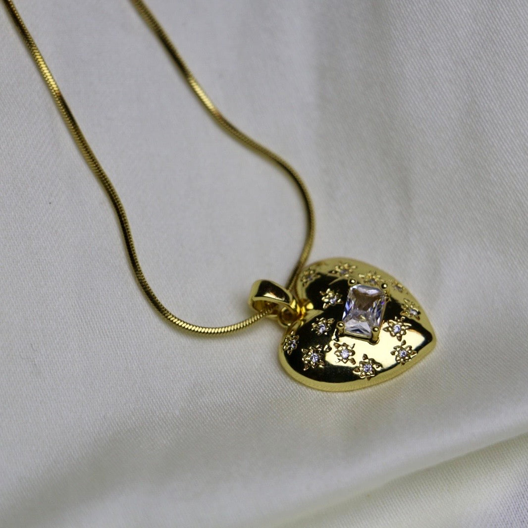 White Stone Heart