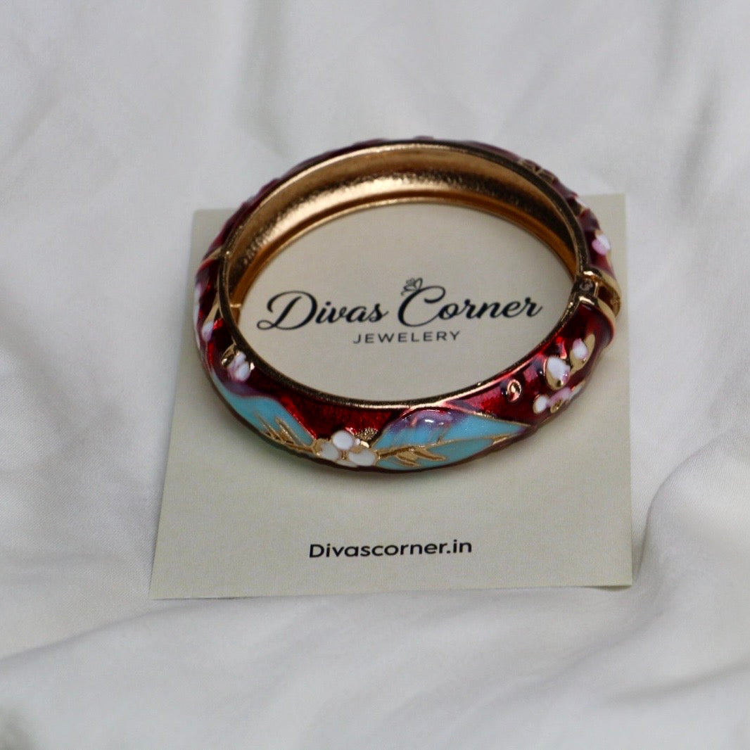 Maroon Bangles