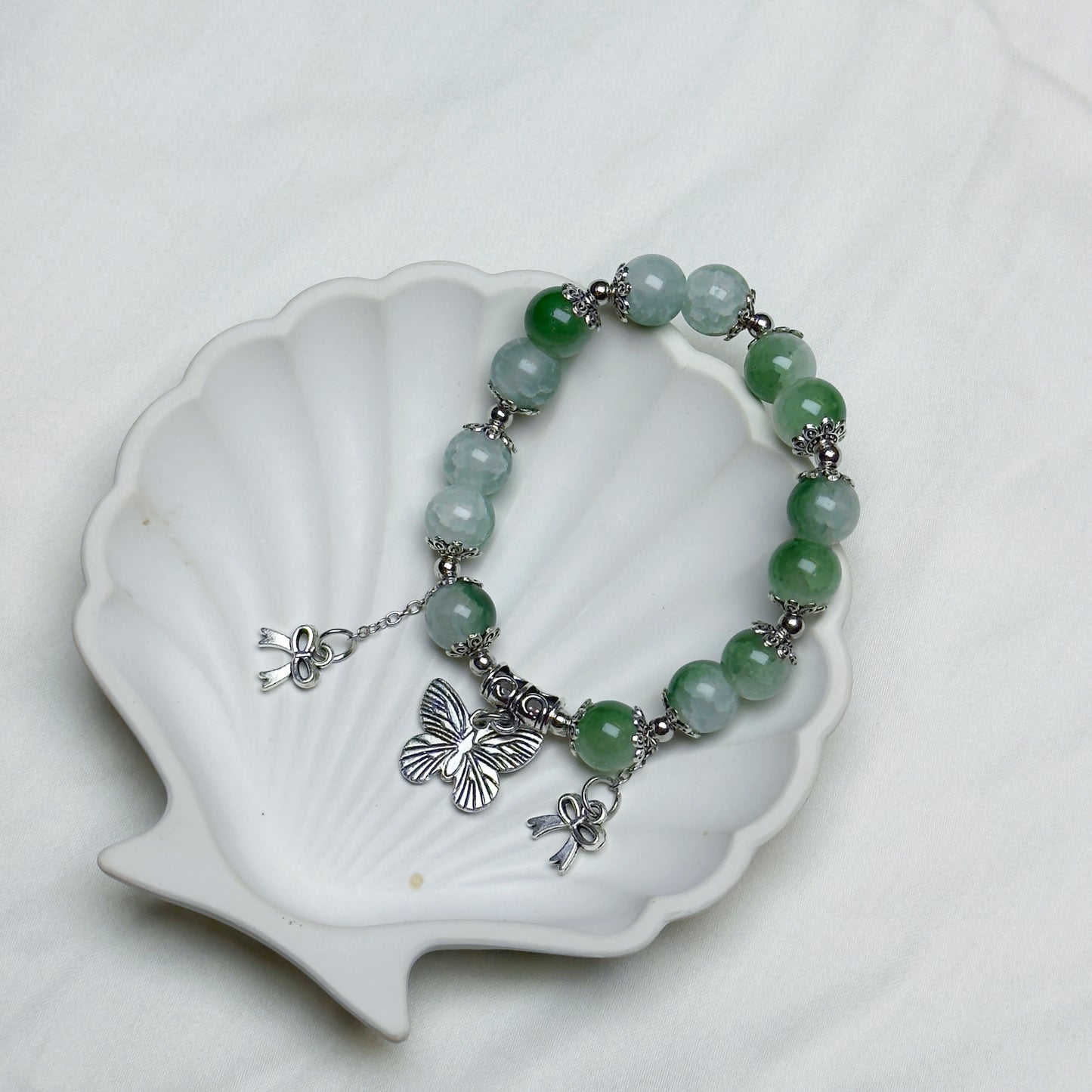 Green Bead bracelet