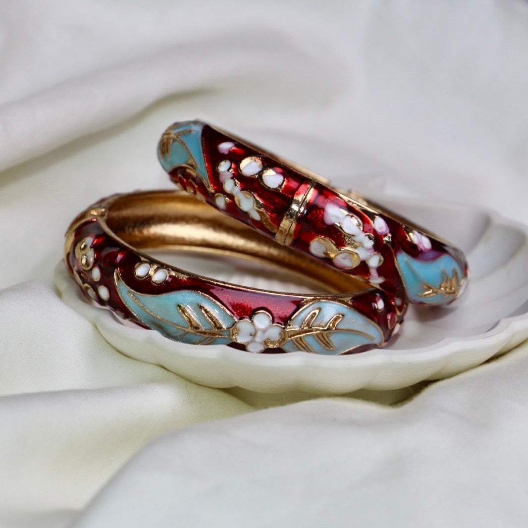 Maroon Bangles