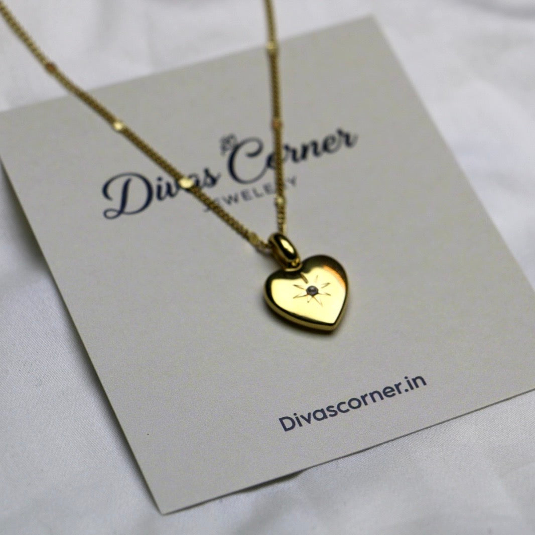 Star Heart Pendant