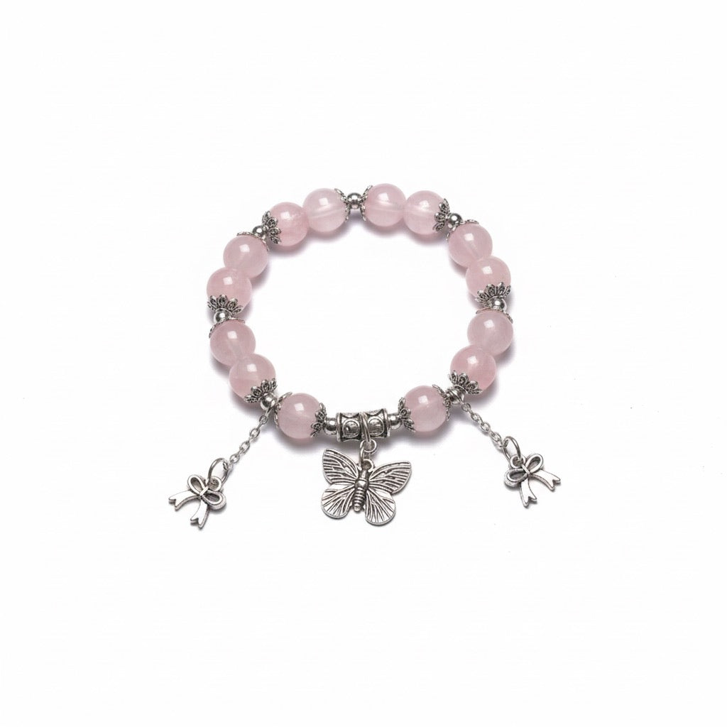 Pink Bead Bracelet