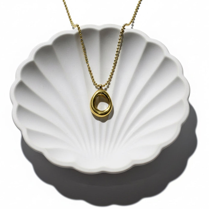 Ova-Golden Pendant