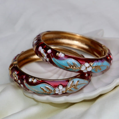 Maroon Bangles