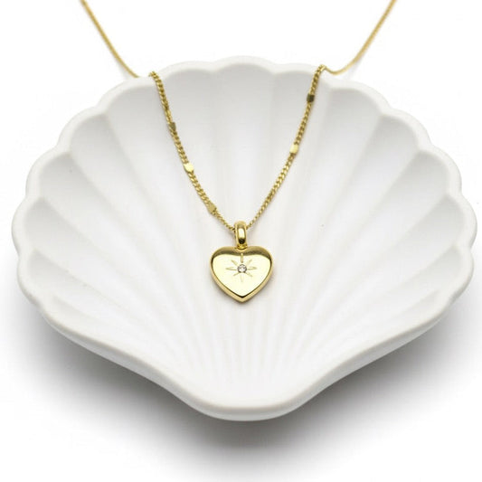 Star Heart Pendant