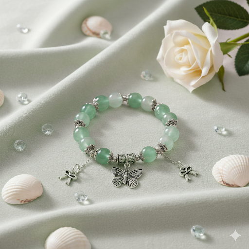 Green Bead bracelet