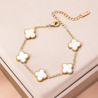 White Clover Bracelet