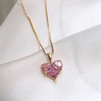 Pink Heart Pendant
