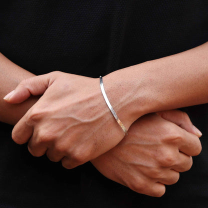 Silver Snake Chain Bracelet