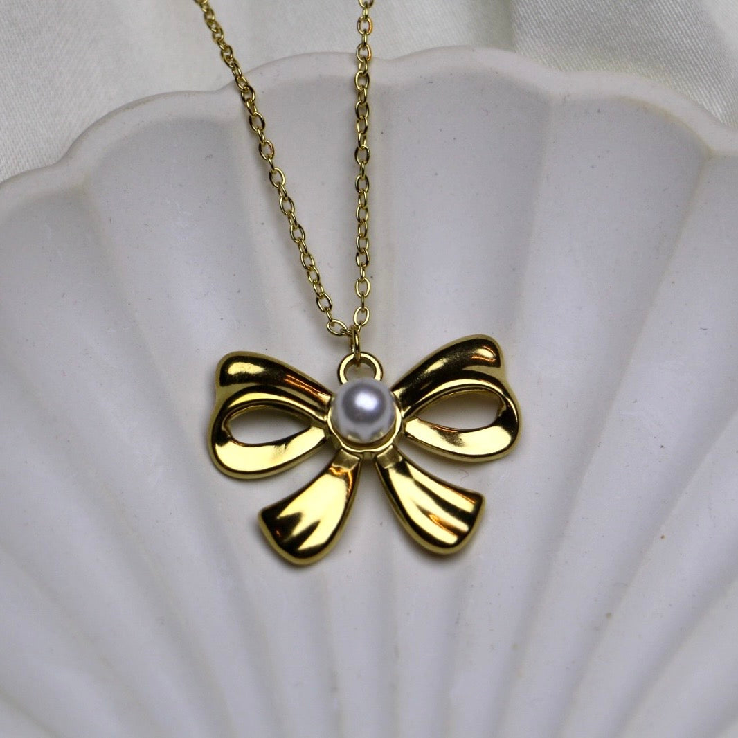 White Pearl Bow