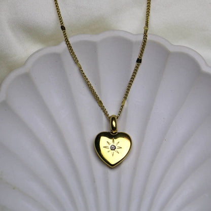 Star Heart Pendant