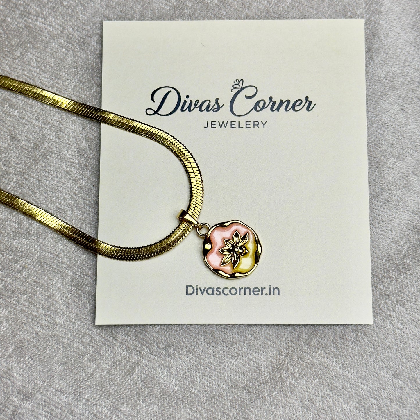 Girlie Flower Pendant