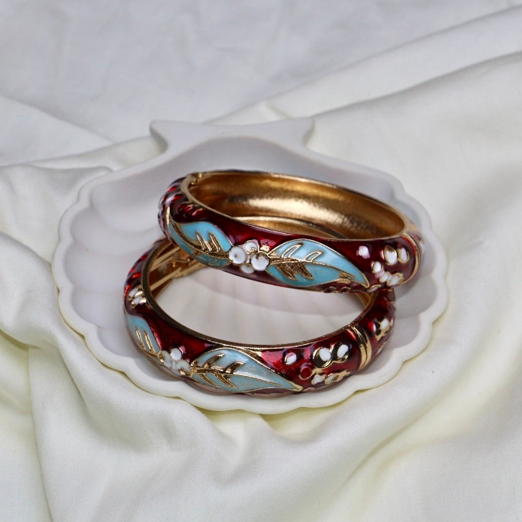 Maroon Bangles