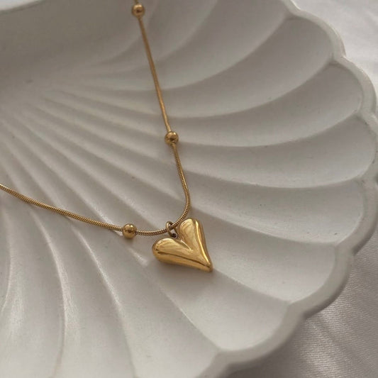 Golden Heart Pendant