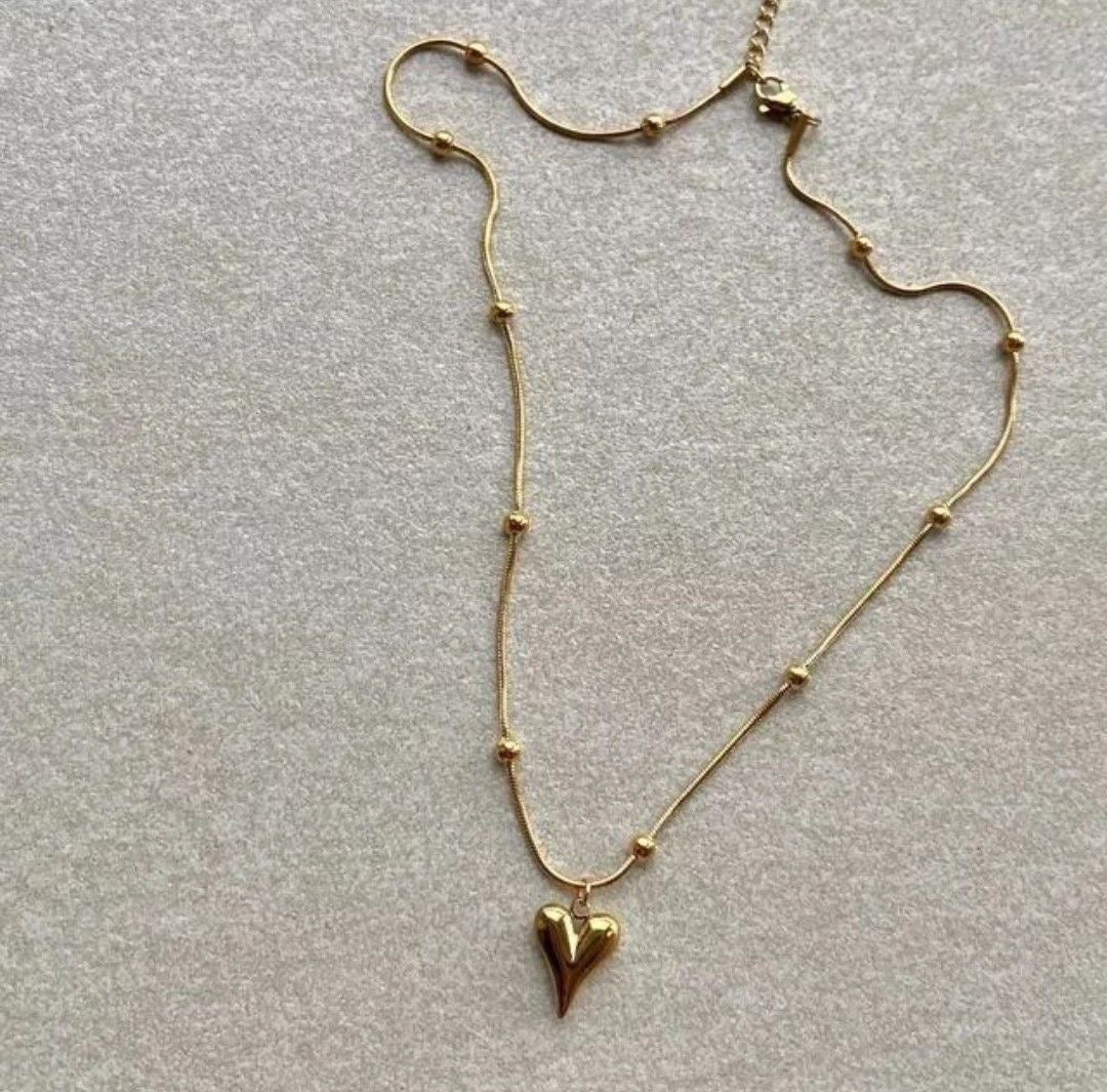 Golden Heart Pendant