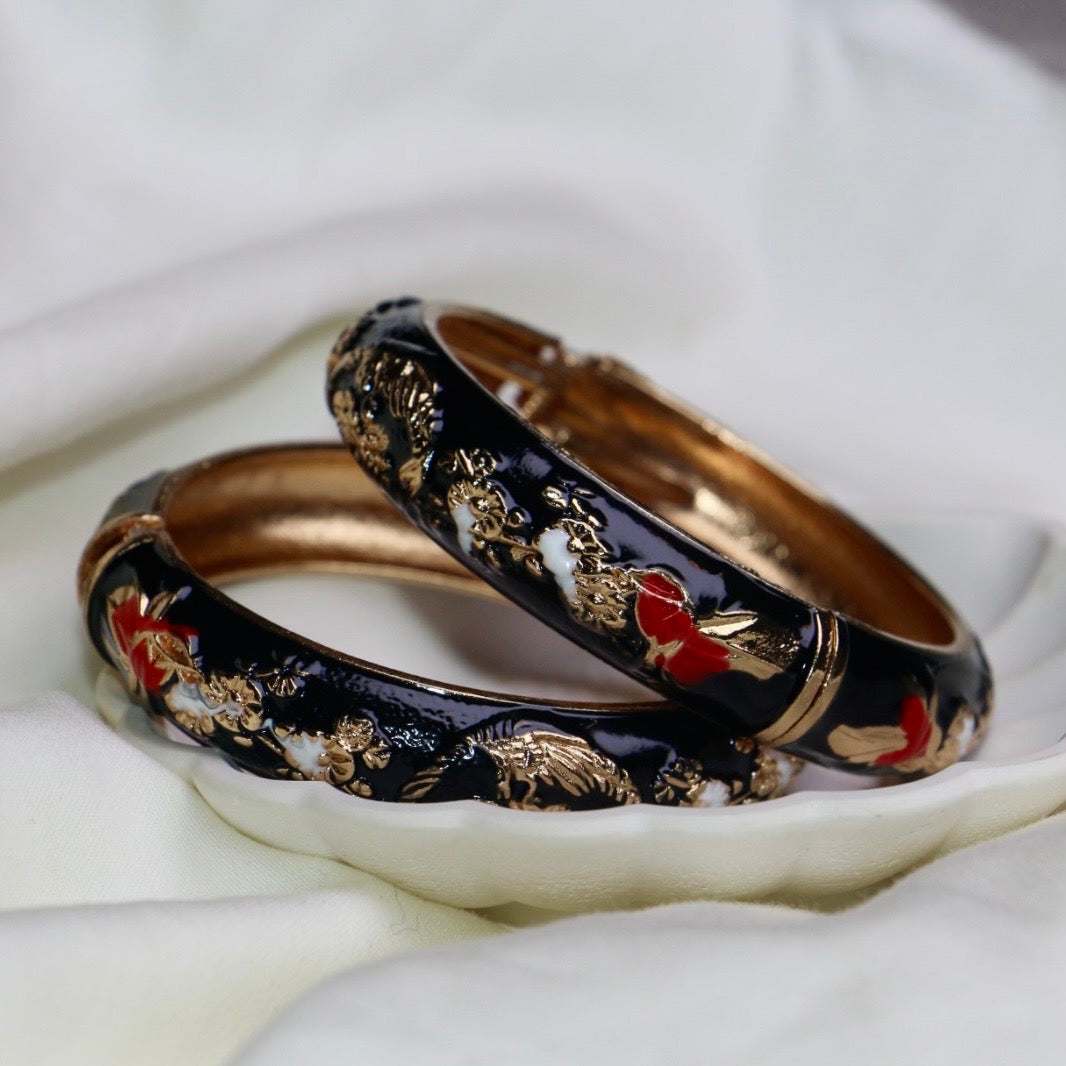 Black Bangles