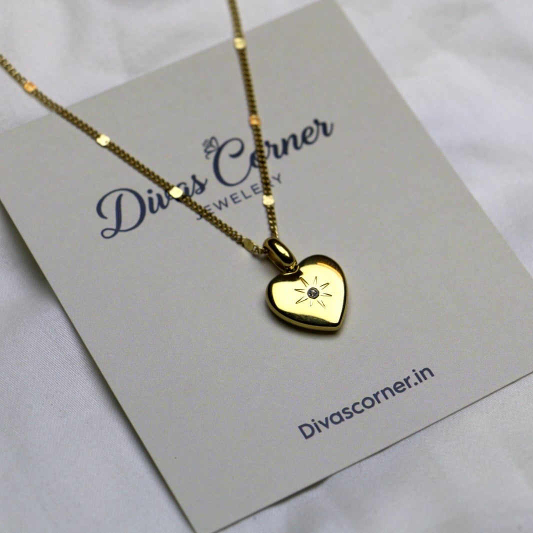 Star Heart Pendant