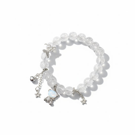 White Bead Bracelet