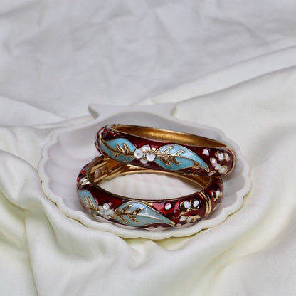 Maroon Bangles